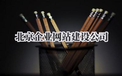 北京企业网站建设公司:从0到1打造你的线上王国插图 北京企业网站建设公司