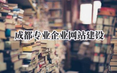 成都专业企业网站建设,真的太太太重要了!最近公司正在筹备官网改版,一路走来踩坑无数,现在总算有点心得,迫不及待想分享给大家!插图 成都专业企业网站建设