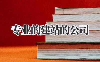 专业的建站的公司,真的太重要了!插图 专业的建站的公司