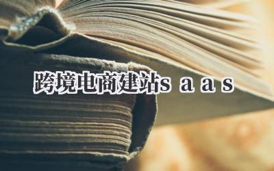 跨境电商建站saas插图 跨境电商建站saas