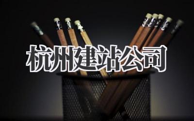 杭州建站公司插图 杭州建站公司