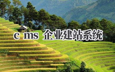 cms企业建站系统插图 cms企业建站系统