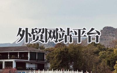 外贸网站平台插图 外贸网站平台
