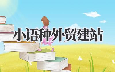 聊聊《小语种外贸建站》这件“小事”插图 小语种外贸建站