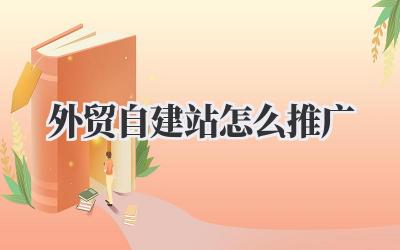 你的外贸自建站是不是‘建而不用’?聊聊《外贸自建站怎么推广》那些事儿!插图 外贸自建站怎么推广