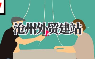 聊聊《沧州外贸建站》这事儿,真的没你想的那么简单插图 沧州外贸建站