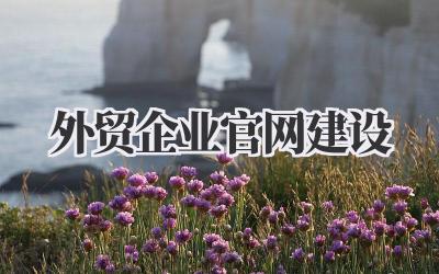 外贸企业官网建设