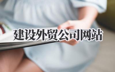 外贸企业如何乘风破浪?一份详细的网站建设指南插图 建设外贸公司网站