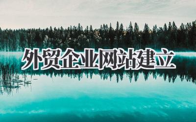 打造外贸企业网站:建设指南和我的真实看法插图 外贸企业网站建立