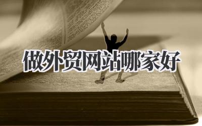 做外贸网站哪家好?避坑指南,含泪分享我的经验!插图 做外贸网站哪家好