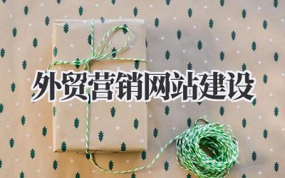 打造高效外贸营销网站建设,我的实战经验分享插图 外贸营销网站建设