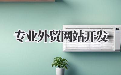 聊聊《专业外贸网站开发》那些事儿插图 专业外贸网站开发