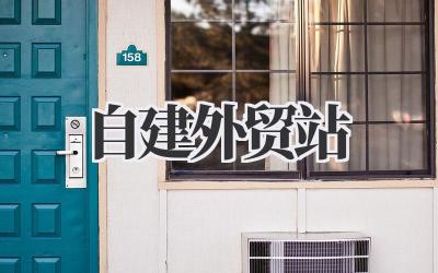 《自建外贸站》:手把手教你搞定,我的那些折腾和心得插图 自建外贸站