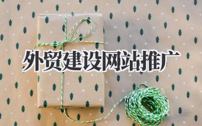 外贸建设网站推广:我的实战经验与思考插图 外贸建设网站推广