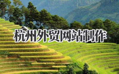 专业杭州外贸网站制作全攻略,避坑指南来咯!插图 杭州外贸网站制作