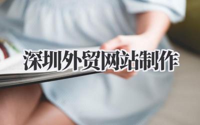 聊聊深圳外贸网站制作那些事儿:一个过来人的小小经验插图 深圳外贸网站制作