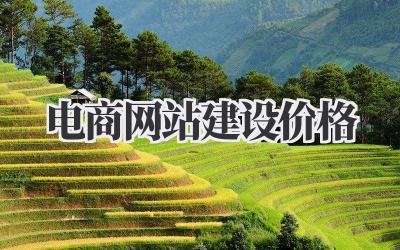 电商网站建设价格,看完这篇你就懂了!插图 电商网站建设价格