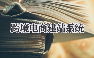 关于跨境电商,你需要一套属于自己的跨境电商建站系统插图 跨境电商建站系统