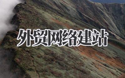 外贸网络建站