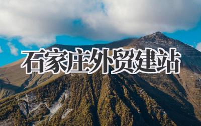 石家庄外贸建站