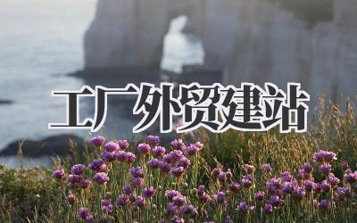 工厂外贸建站